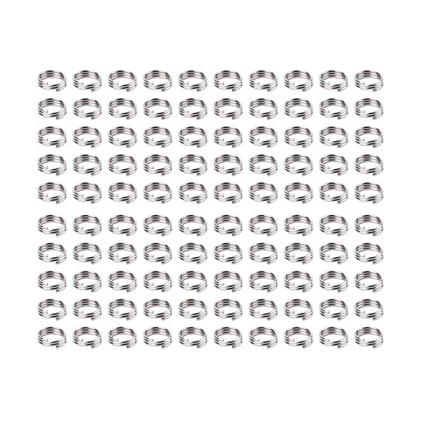 CyeeLife Darts Shaft Rings Shaft O Rings Metal 100 Pieces