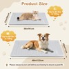 Dog Cooling Mat, Reversible Washable Breathable Summer Pet Bed with
