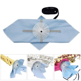 Alto Sax Pull Through,Alto Sax Brush,Alto Sax Barrel Brush,Alto Sax Cleaning Brush Pull Through Cloth Sax Saxophone Cleaning Cloth, Durable Saxophone Sax Swab Cleaning Cloth Kit Tool
