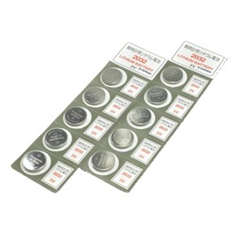 Panasonic CR2032 3V 10pcs Lithium Coin Battery Blister Original Package Gray