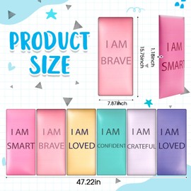 Jetec 6 Pcs 3D Anti-Collision Wall Padding for Kids Playroom 15.75 x 7.87 Inch Peel and Stick Padded Panels for Bedroom Upholstered Headboard Decor for Nursery Wall Protection(Classic)