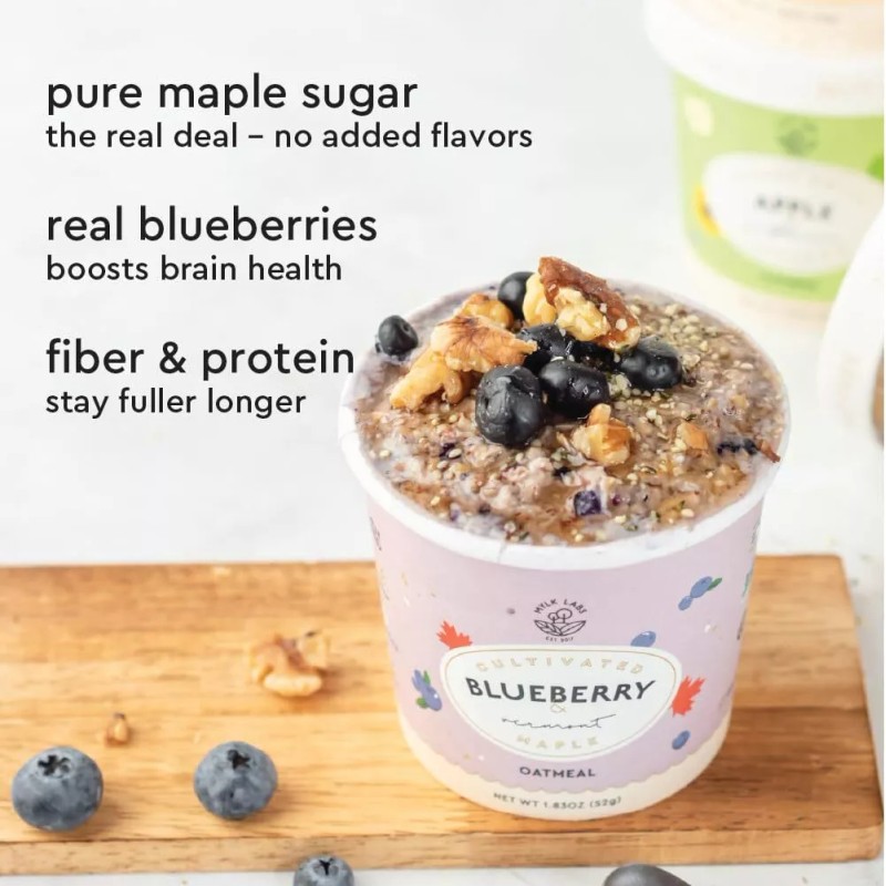 Mylk Labs Oatmeal Cup Blueberry Maple 1.83 OZ