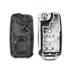 Car Key Case, 3 Buttons Car Remote Control, Replacement Key