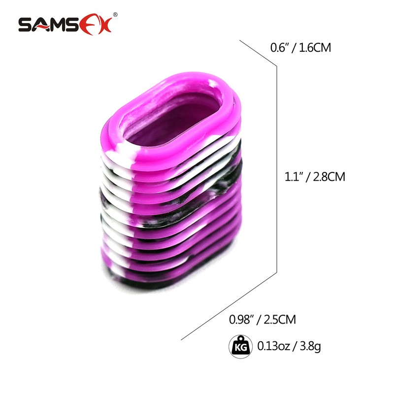 SAMSFX Fishing Reel Handle Cover Baitcaster Reel Knob Grips 3