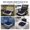 Soyinht 1PC Inflatable Seat Cushion, 37 x 30 x 20cm,