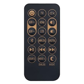 1062590 Replacement Remote Control fit for Klipsch Sound Bar Sireless Subwoofer RSB-3 R-4B RSB-8 RSB-6 RSB-14 RSB-11