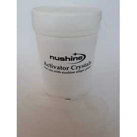 Nushine Activator Crystals 5 Oz (140g) - For Use with Magic Cleaning Plate