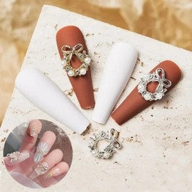 Nail art luxury zircon Christmas pearl parts 3 types of zircon parts - 120 / 네일아트 럭셔리 지르콘 크리스마스 진주 파츠 3종 지르콘파츠 - 120
