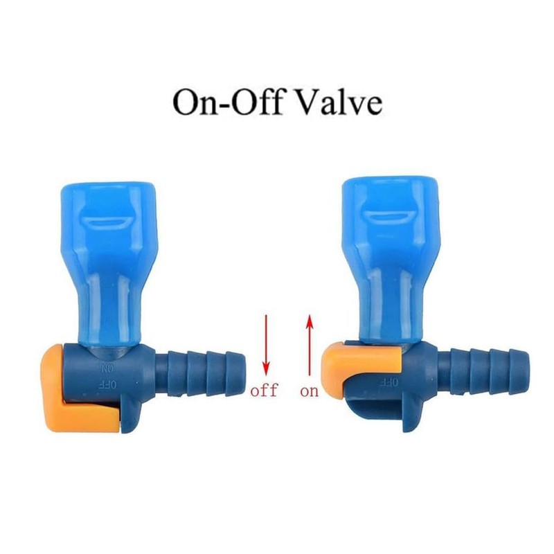 7 Piece Replacement Bite Valve Set For Hydration Pack Mouthpiece