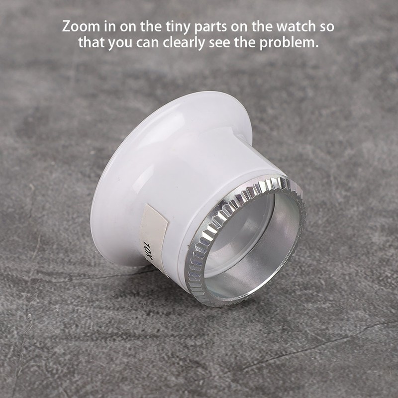 10X Clip On Watch Magnifying Glasses Repair Magnifier Loupe Jewelry