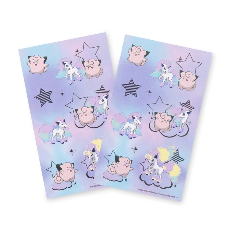 Pokémon Center: Starlight Fairies Sticker Sheets (2-Pack)
