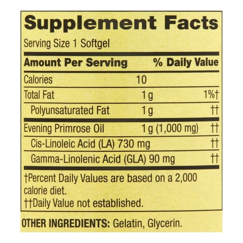 Spring Valley Evening Primrose Oil Women’s Health, 1000 mg 75