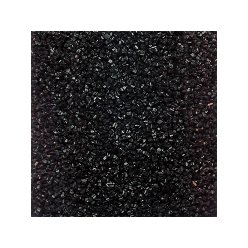 Hobbyland Edible Sprinkles, Sanding Sugar, 4 Oz (Black)