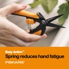 Fiskars 6" Pruning Scissors for Flowers, Buds, Weeds and Small