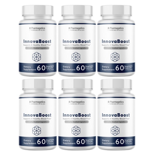 pharmagetics InnovaBoost Supports a Healthy Blood Flow - 6 Bottles