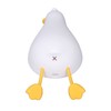 LED Night Light Cute Lying Duck Shape Soft Silicone Soft