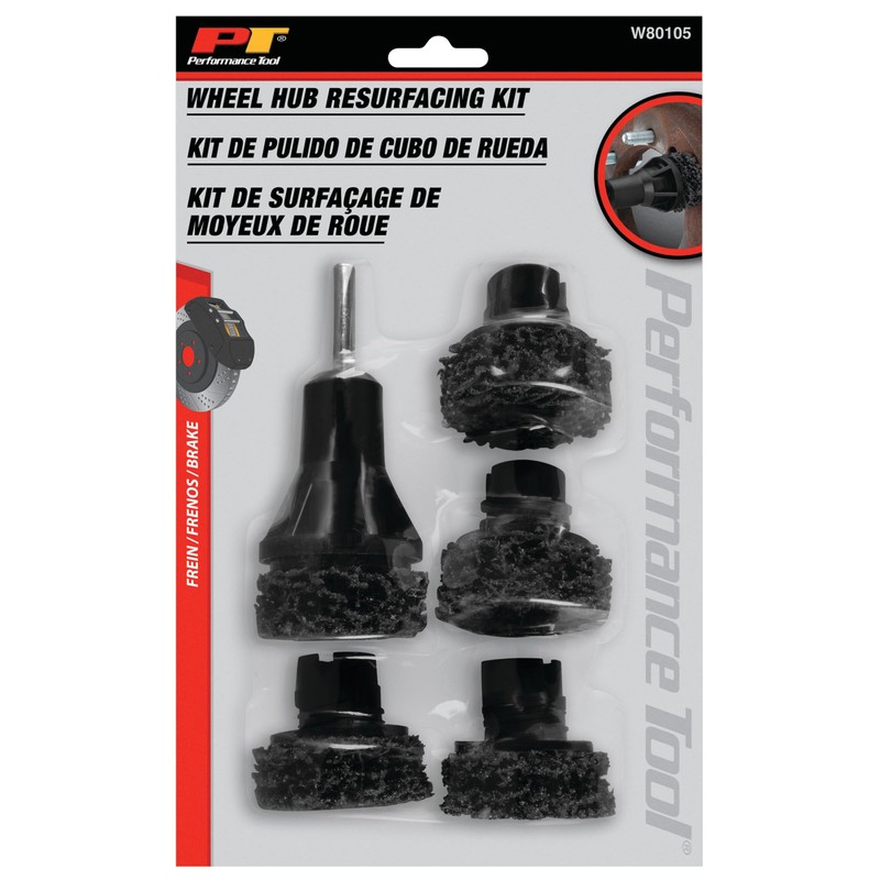 Performance Tool W80105 Wheel Hub Resurfacing Kit - Quick Rust