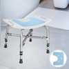 Baluue Shower Bench Cushion Non- Stool Mat for Elderly Disabled