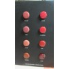 NARS AUDACIOUS LIPSTICK Sample Card with 8 Shades NEW