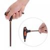 sourcing map T45 Anti Tamper Proof Torx Key T-Handle Dual