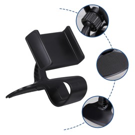 KOMBIUDA Car Phone Holder Dashboard Mount Wide Design Cell Phone Bracket for Smartphones Safe Driving GPS Use