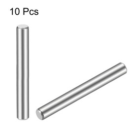 sourcing map 5 x 70mm(Approx 13/64") Dowel Pin 304 Stainless Steel Wood Bunk Bed Dowel Pins Shelf Pegs Support Shelves 10Pcs