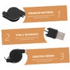 TEHAUX 2piezas Cable De Retráctil Para Teléfono Móvil Cable Flexible