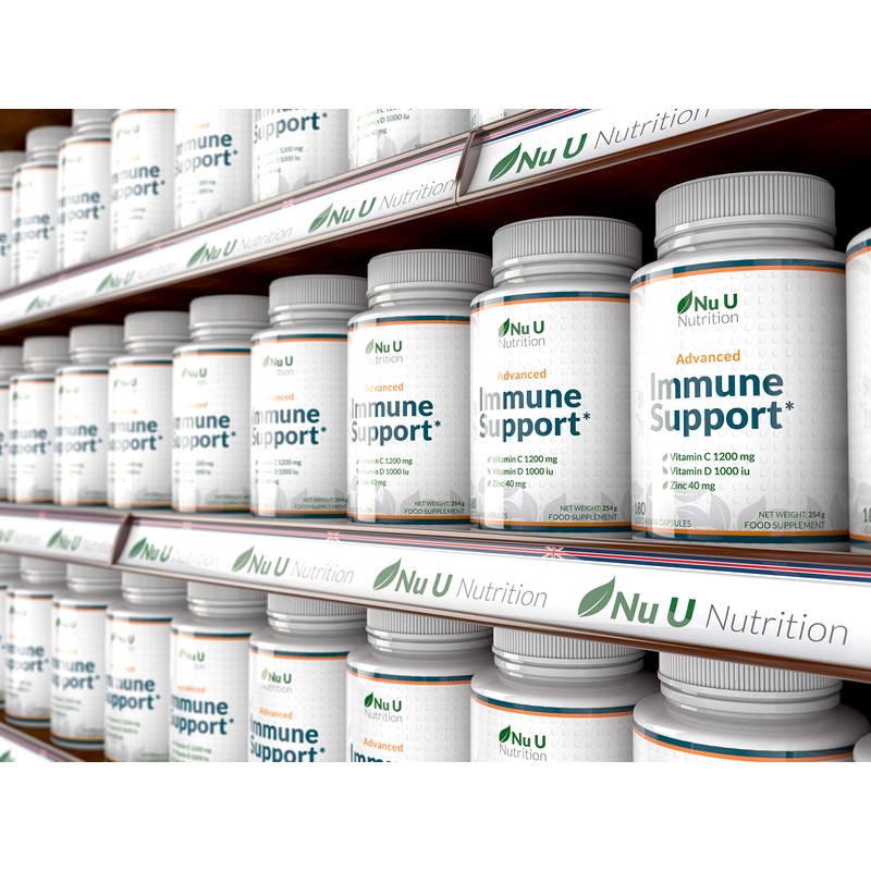 Immune Support - Vitamin C 1200mg and Zinc 40mg &