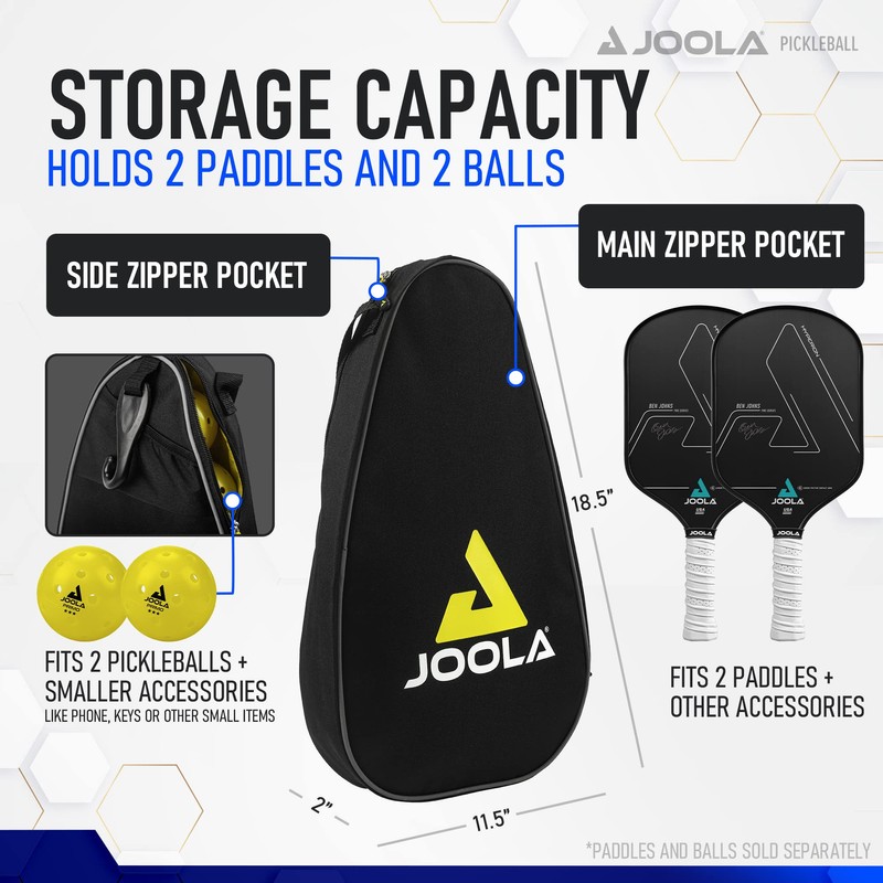 JOOLA Vision Duo Pickleball Cover and Bag - Sling Bag