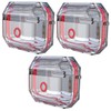 jojofuny 3pcs Wireless Earphone Protector Case Cover for Clear TPU
