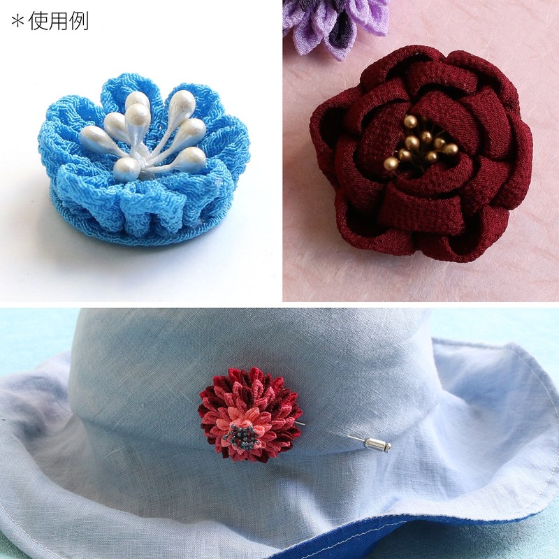 Nippon Chuko Nippon Chuko Flower Core for Knob Crafting, Black,