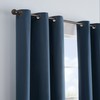 ECLIPSE Microfiber Total Privacy Blackout Thermal Grommet Window Curtain for