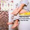 Rainbow Garden Potty Trainning Sticker Chart for Toddlers Boys Girls,
