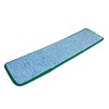 CleanAide Twist Yarn Microfiber Flat Mop Pad with Scrub Strips