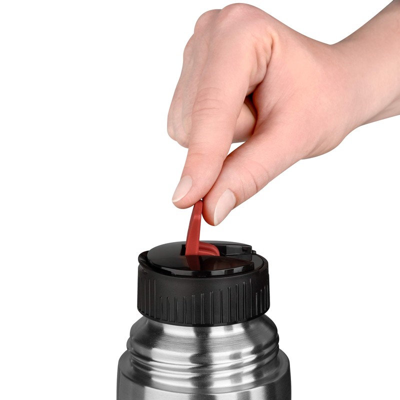 EMSA ISO-CITY-MU G 506799 AUSVERKAUFT, Metal, plastic, Schwarz-Anthrazit, Isolierflasche, 0,50