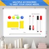 36x24 Inch Magnetic Whiteboard for Wall – Dry Erase White