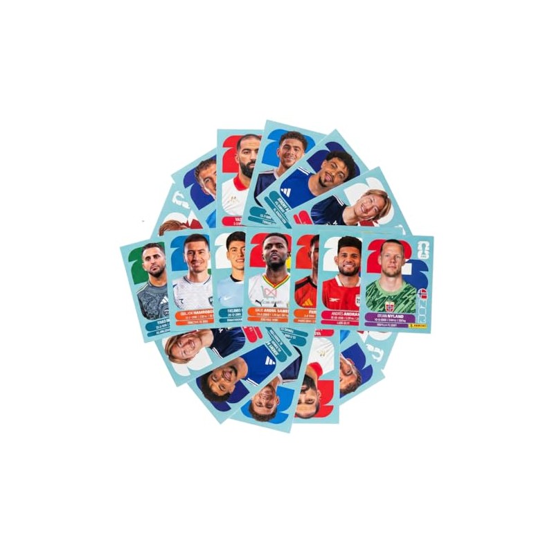 100 Estampas Panini Mundial FIFA World Cup 2026 Originales –