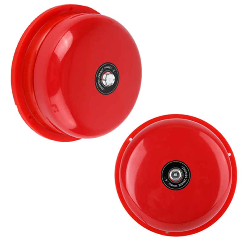 6 Inches Carbon Steel Internal Strike Type Electric Bell 95db