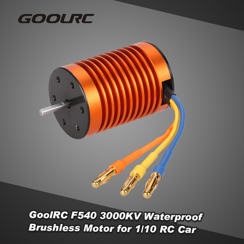 GoolRC F540 3000KV Waterproof Brushless Motor for 1/10 RC Car