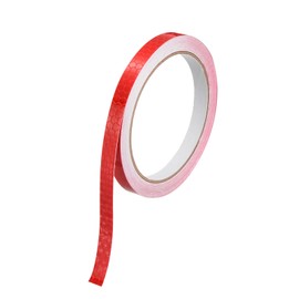 MECCANIXITY Reflective Tape Caution Warning Sticker Adhesive Tape, 0.4 Inch x 26 Ft Waterproof PVC Marking Tape for Trailers Motorcycle Steps Floor Boats Outdoor Floor, Red