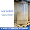 QKWL Dust Collector Replacement bag Upgraded Heavy Duty Clear Dust