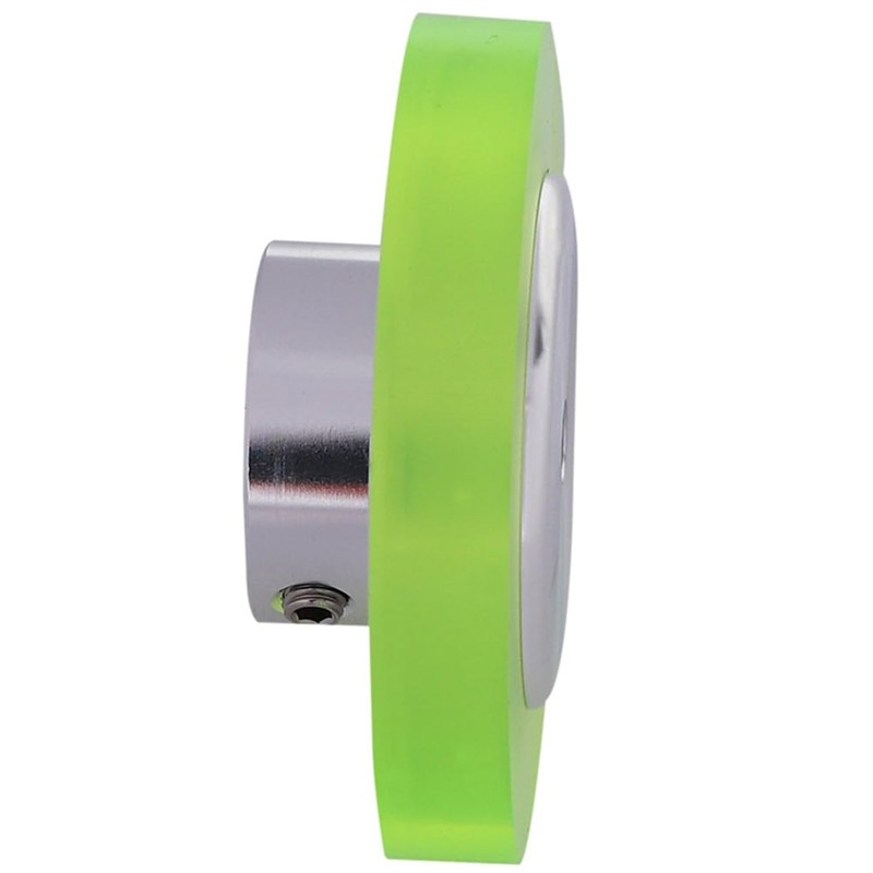 Ginobili 200mm Aluminum Polyurethane Industrial Encoder Wheel Measuring Wheel with