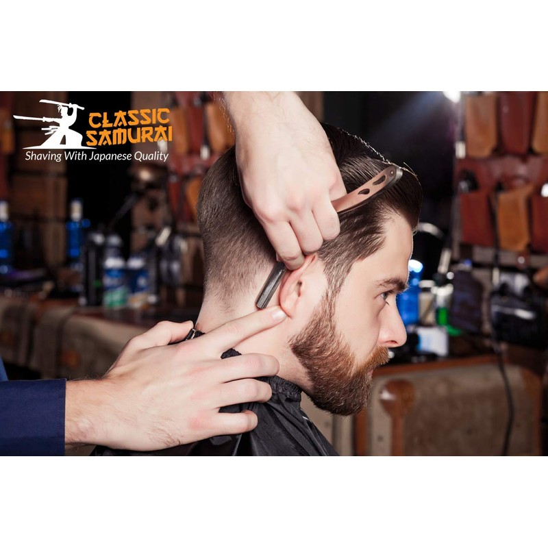 Classic Samurai CS-102 Stainless Steel Professional Barber Straight Edge Razor