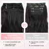 Vlasy Hair Extensions Clip in,3PCS Wavy Clip in Hair Extensions,20