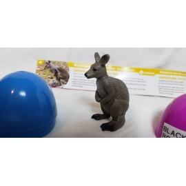 Yowie Black-Flanked Rock Wallaby Collectible Miniature Figurine Super Powers