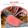 DOITOOL 6 Rolls Decorative Knitting Cotton Yarn Soft and Durable