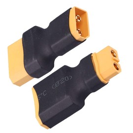 JIECHUN 2 Pairs XT90 Male Female Plug Connector to XT60 Male Female Plug Connector Conversion Adapter for RC LiPo Battery