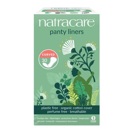 Natracare Panty Liners Curved - 30 panty liners