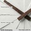 Driini Staircase Modern Wall Clock - Unique 10.5 in. Frameless