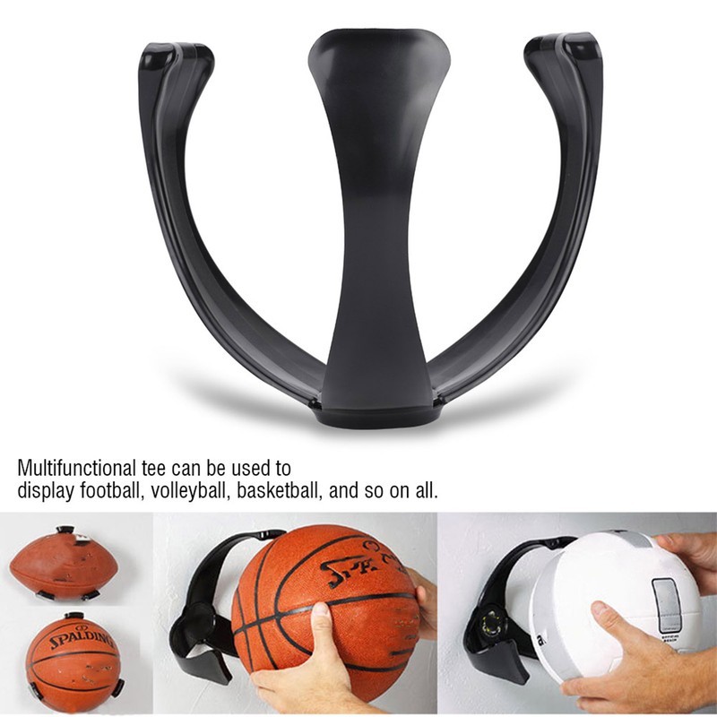 Ball Stand Display Rack Holder Basketball Volleyball Football Rugby Support